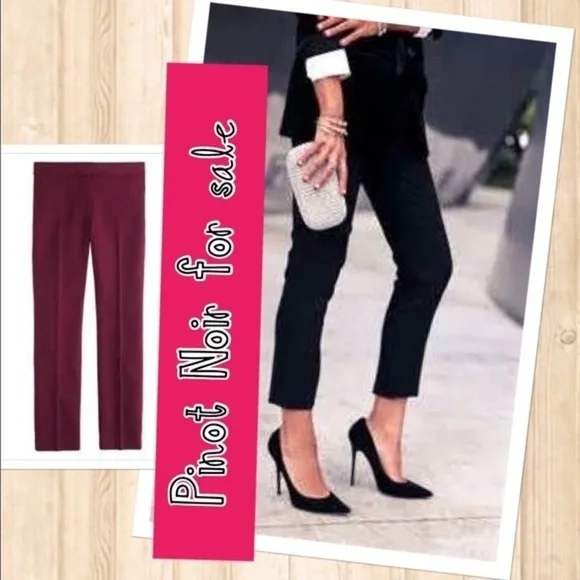 Campbell capri pant in bi-stretch wool - Picture 1 of 3